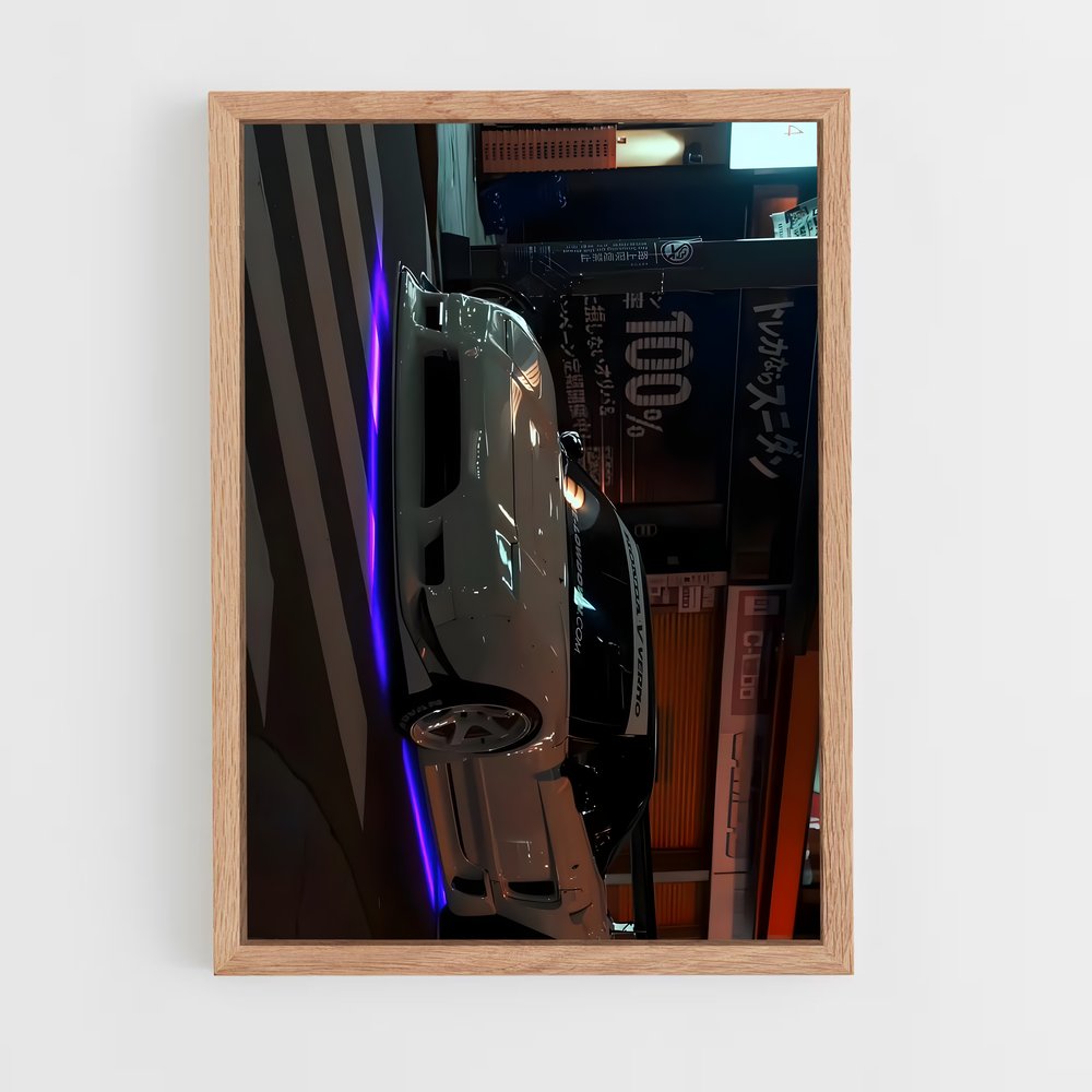 Poster Garage Legends – affiche Honda (vue 4)